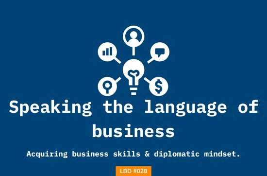 Shubham Davey shares his views on how to build a business acumen & speak the language of business.