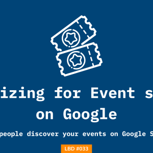 Shubham Davey shares 3 simple steps to implement event search on Google
