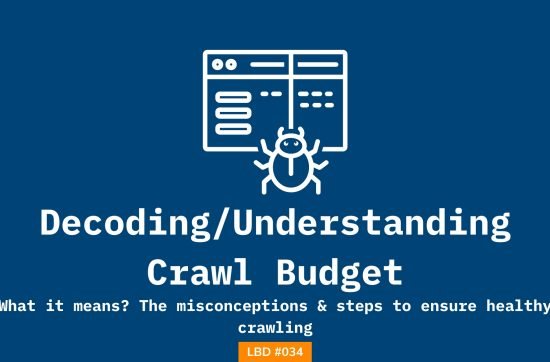 Shubham Davey in his 34th issue of Letters Bydavey, share 3 misconceptions of crawl budget, and 3 steps to ensure a healthy crawling.