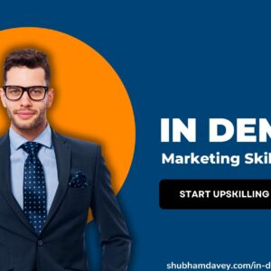 A featured image on shubhamdavey.com talking about best marketing skills for 2023