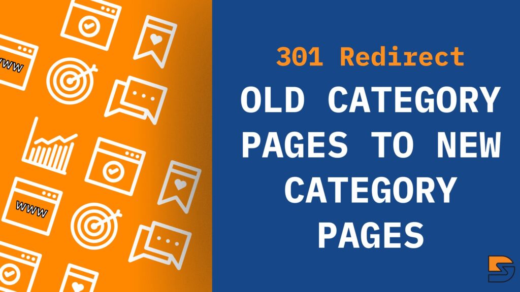 Redirecting old category pages to new category pages