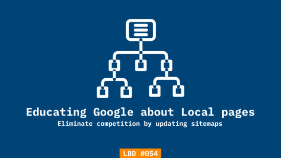 Featured image on shubhamdavey.com talking about updating sitemaps to educate Google about localized versiona of pages