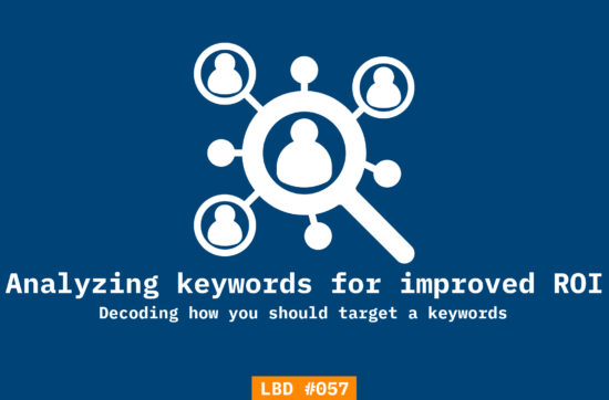 A featured image on shubhamdavey.com sharing 3 steps of keyword analysis for SEO.