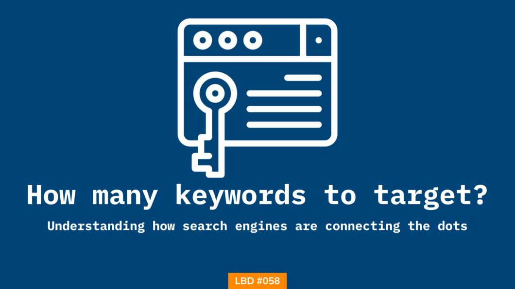 An image on Letters Bydavey on how to optimize for SEO and avoid keyword stuffing