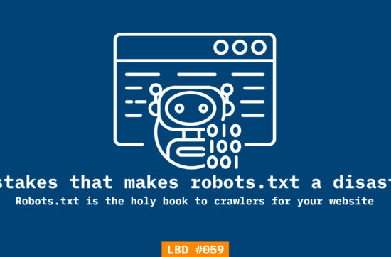 A featured image on Shubham Davey talking about 3 mistakes that you should avoid when dealing with robots.txt file