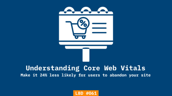 A featured image on shubhamdavey.com on understanding core web vitals