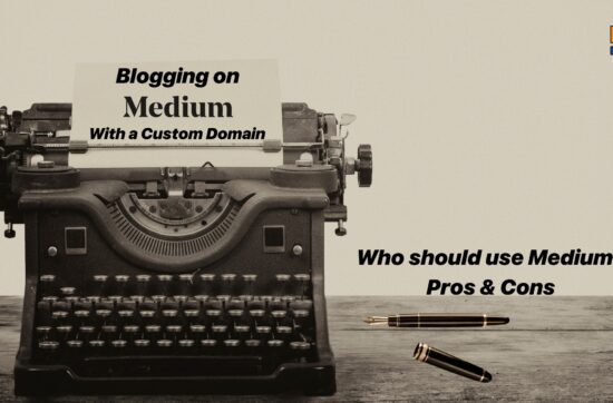 Featured image for blogging on Medium with a custom domain