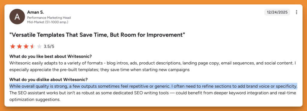 Quality concerns with wrappers